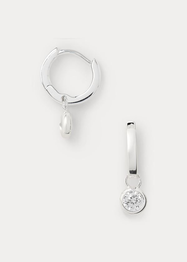 Ralph Lauren Cubic Zirconia Drop Øreringe Dame Danmark (BYIUV9630)